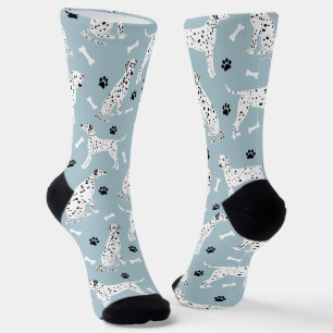 Chaussette Plaques dalmatiennes et soies osseuses