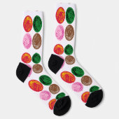 Chaussette Plaques de culture bactérienne (Droite)