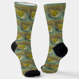 Chaussette Plat Van Gogh StillLife avec peinture aux agrumes