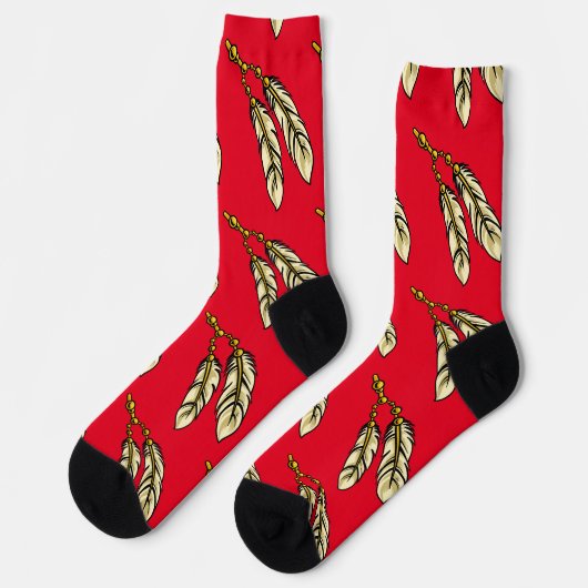 Chaussette Plumes d'Apache Thunder_Cove (Gauche)