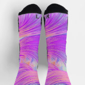 Chaussette Plumes roses (Haut)