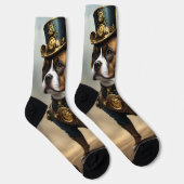 Chaussette Poches mécaniques : Steampunk Staffordshire Terrie (Droite)