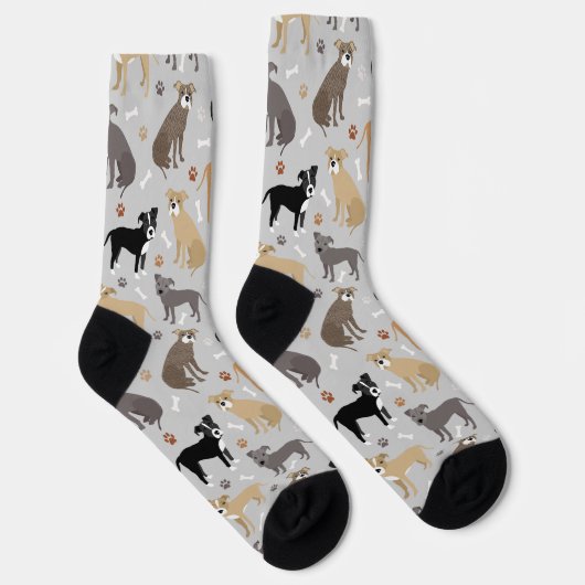 Chaussette Poches Pitbull et socles (Droite)