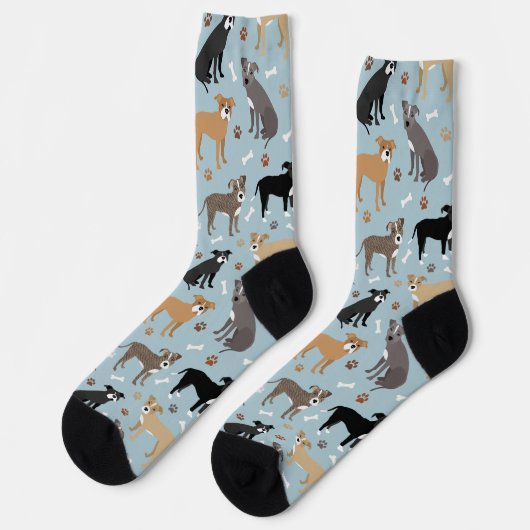 Chaussette Poches Pitbull et socles (Gauche)