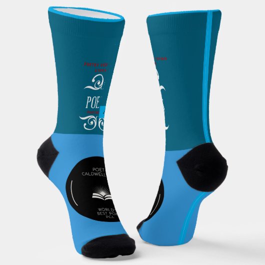 Chaussette Poète Caldwell Lee Apparel Crew Chaussettes (Angulaire)
