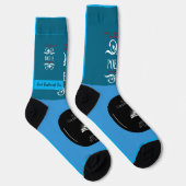Chaussette Poète Caldwell Lee Apparel Crew Chaussettes (Droite)