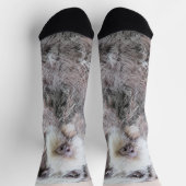 Chaussette Pointing à poils durs Peinture Griffon - Art Chien (Haut)