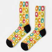 Chaussette Points colorés rétro (Gauche)