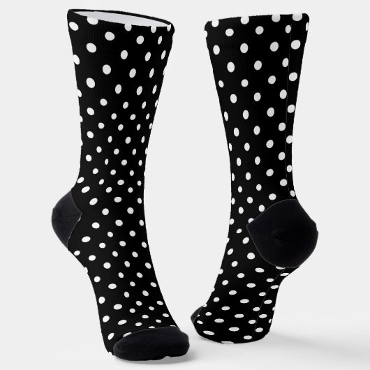 Chaussette Pois blancs (Angulaire)