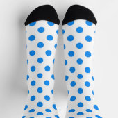 Chaussette Pois blancs Arrière - plans (Haut)