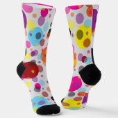 Chaussette Pois coloré (Angulaire)
