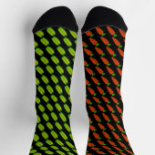 Chaussette Pois et carottes non assortis (Haut)