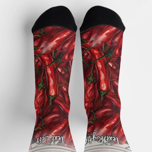 Chaussette Poivrons séchés Pot (Haut)