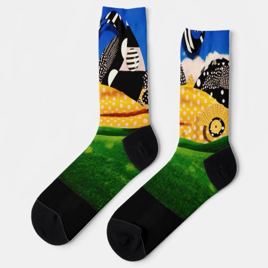 CHAUSSETTE POLKA DOT SUN ! (Gauche)