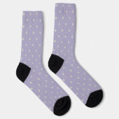 Chaussette Polka Dots Lavender Cream Polka Pattern (Droite)