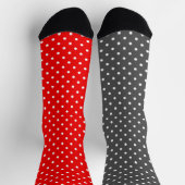 Chaussette Polka rouge do (Haut)