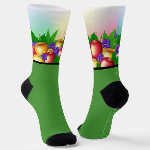 Chaussette Pommes dans Vase