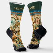 Chaussette Poneys attrape-rêves (Angulaire)