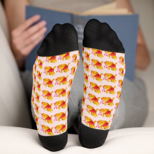Chaussette Pooh Socks (Fond)