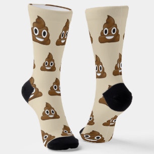 Chaussette Poop Emoji
