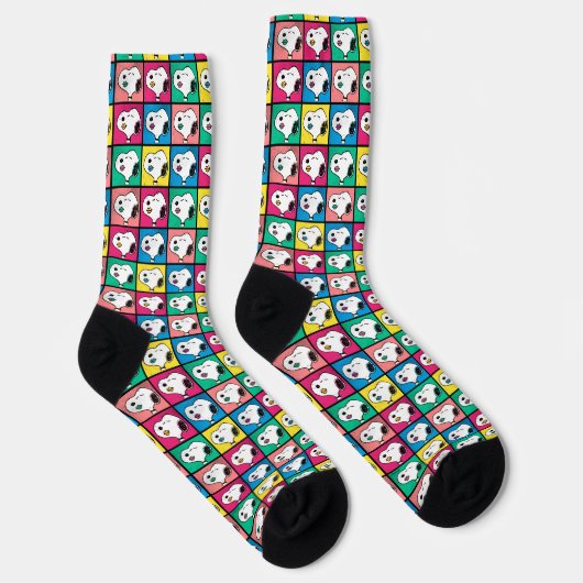 Chaussette Pop Art Snoopy Lips | Mod pour vous Motif (Droite)