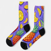 Chaussette Pop d'ananas - Pineapple Empire (Gauche)