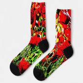 Chaussette Poppies (Gauche)