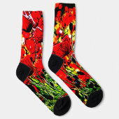Chaussette Poppies (Droite)