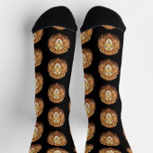 Chaussette Portrait lion head front view (Haut)