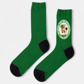 Chaussette Portrait souriant de l'ours de Yogi (Gauche)