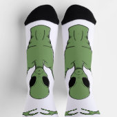 Chaussette Pose du cœur extraterrestre (Haut)