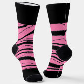 Chaussette Poster de animal rose (Angulaire)