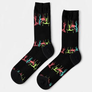 Chaussette Postures de fitness aérien Thunder_Cove