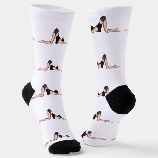 Chaussette Postures de yoga Thunder_Cove (Angulaire)