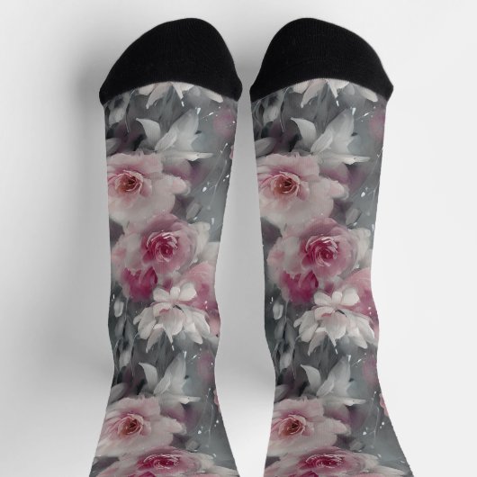 Chaussette poupée rose (Haut)