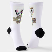 Chaussette "Pourquoi pas" est des Chaussettes sans limites (Angulaire)