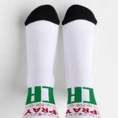 Chaussette Priez pour CA : Ensemble dans la prière pour CA (Haut)