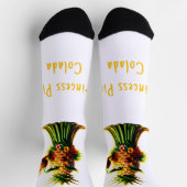 Chaussette Princess Pina Colada - Pineapple Empire (Haut)