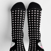 Chaussette professionnel tendance chic moderne personnalisabl (Haut)