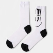 Chaussette Profitez de la vie toujours (Gauche)