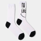 Chaussette Profitez de la vie toujours (Droite)