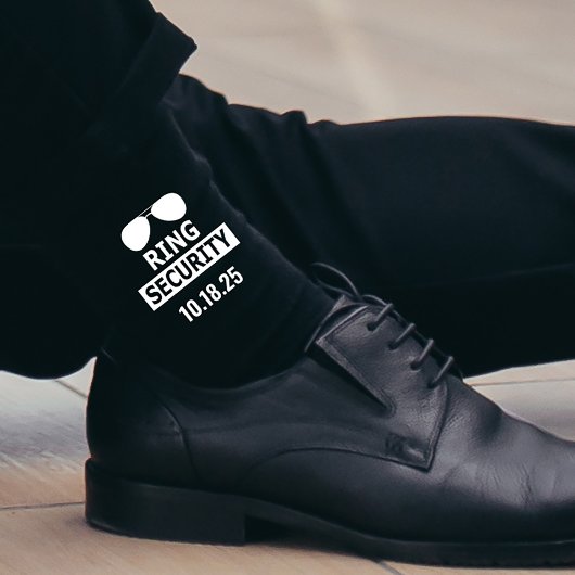 Chaussette Proposition personnalisée du porteur de bague de s