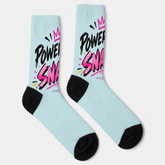 Chaussette Propulsé par des Snacks – Chaussettes pour Amoureu