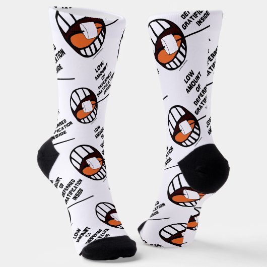 Chaussette Psyché de Basse-Amount of Deferred Gratification (Angulaire)