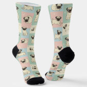 Chaussette Pug Cartoon Pattern (Angulaire)