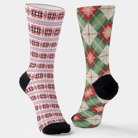 Chaussette Pull moche de Noël Impair (Angulaire)
