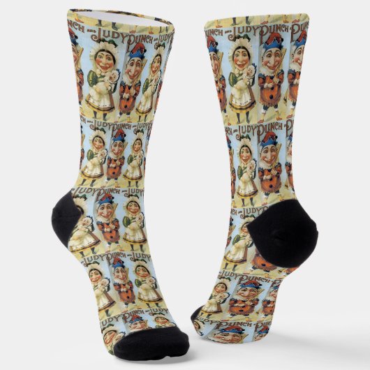 Chaussette Punch les Chaussettes Clown (Angulaire)