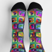 Chaussette Puppy Love Multicolore (Haut)