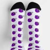 Chaussette Purple Football Helmets (Haut)