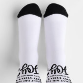 Chaussette Qu'avez-vous fait aujourd'hui pour vous apporter l (Haut)